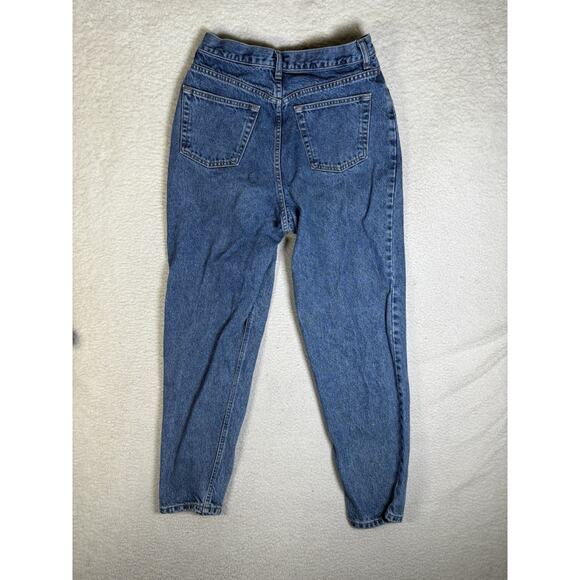 Vintage Gap Mom Jeans Womens 10 28x29 Blue Reverse Fit USA Made High Rise READ - Picture 2 of 12